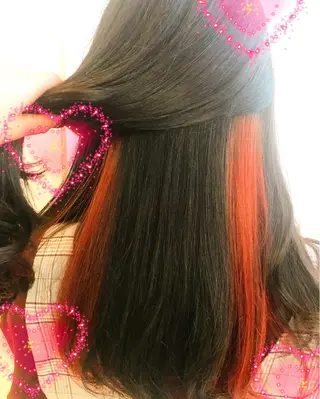 ミディアム カラー EMANON新宿東口所属・新宿駅近♡個室 ♡関口三都季🌜のヘアスタイル