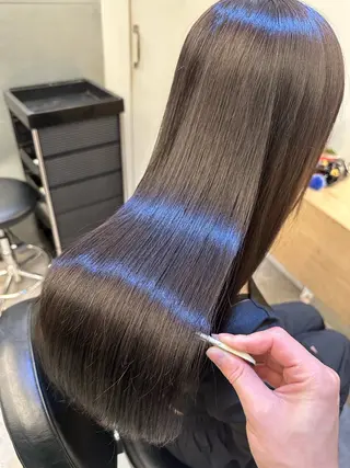 ロング 美髪矯正💎副店長 💎ミツキのヘアスタイル