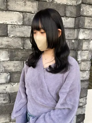 セミロング カラー ✂️似合わせの魔術師 石田一樹✂️のヘアスタイル