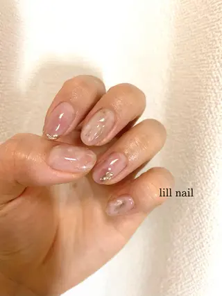 ミディアム pllia beautyのネイルデザイン