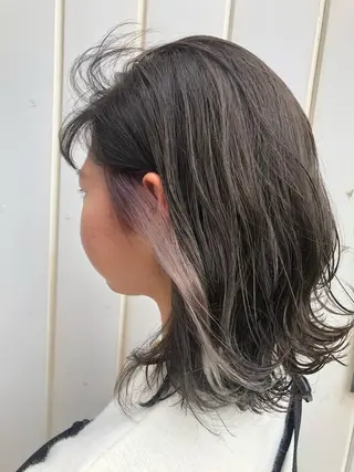 カラー 井上 舞のヘアスタイル