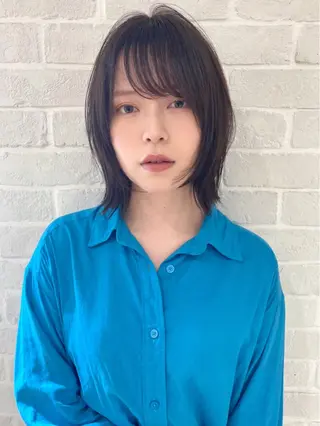 ミディアム レイヤー/メンズ 竹田凪儀のヘアスタイル