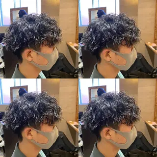 メンズ 👑メンズパーマ特化 店長望月謙二郎👑のヘアスタイル