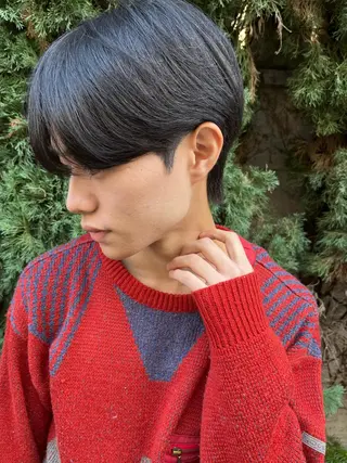 ショート メンズ🍃ナチュラル 韓国風ヘアRENのヘアスタイル