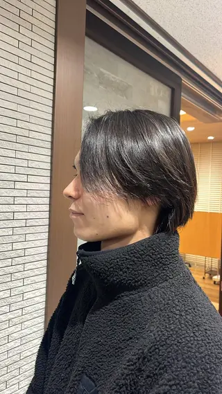 メンズ 暖色カラー/ メンズパーマつばきのヘアスタイル