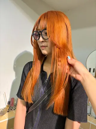 ロング カラー sakura🌸 レイヤー/韓国ヘアのヘアスタイル