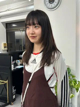 ロング レイヤーボブ/ 艶カラー/サナ🌼のヘアスタイル