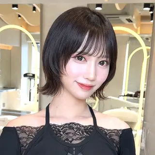 ショート カラー 原宿/ボブ/髪質 改善/レイヤー/優希のヘアスタイル