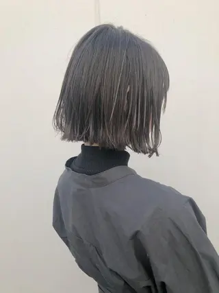 ショート カラー ユズキ/似合わせ カット♡透明感カラーのヘアスタイル