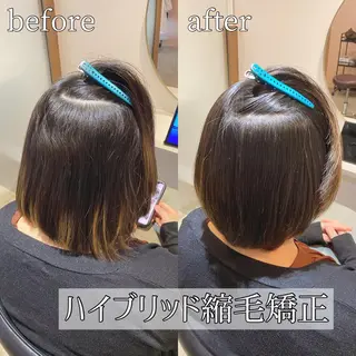 ショート パーマ ブリーチ縮毛矯正/ デサキ ショウヘイのヘアスタイル