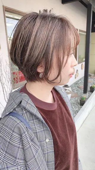 ショート カラー 狩野 純一郎のヘアスタイル