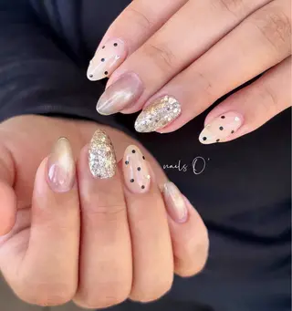 ネイル 大人可愛いネイル🎗 Hinaのネイルデザイン