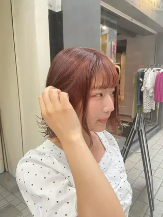 ミディアム nico🏁 rihoのヘアスタイル