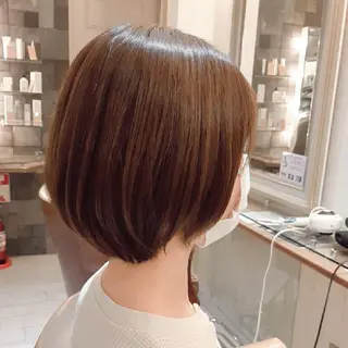 ショート はらだ ともこ☺︎のヘアスタイル