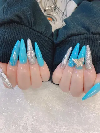 ロング JNA認定講師🌸 RIEのネイルデザイン