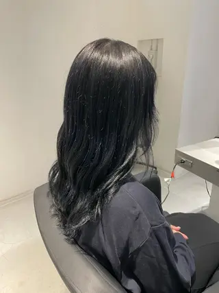 セミロング EIGHT／栄／ 諏訪　晃平のヘアスタイル