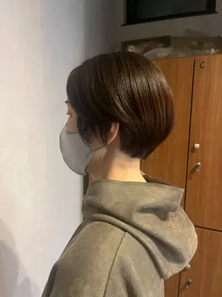 ショート tsuzuru hair所属・木村 朱里菜のヘアスタイル