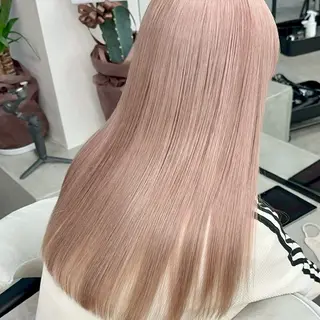 ロング カラー エクステ/大人可愛い カラー🩷RINAのヘアスタイル
