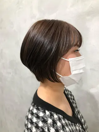 ショート 山本 佳奈のヘアスタイル