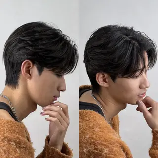 ショート メンズ GLANZ天神赤坂 メンズサロンのヘアスタイル