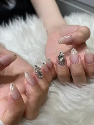 ネイル 🫧‪Yuri🫧 3月予約受付中🌟のネイルデザイン