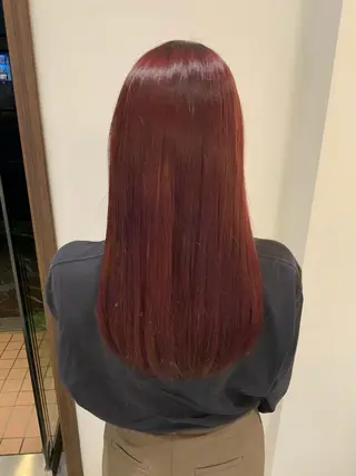 ロング 韓国風ヘア♡ runaのヘアスタイル