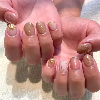 ネイル 新井 ひなののネイルデザイン