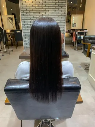 ロング Uni.所属・地毛風ストレート/ 髪質改善/榎本流行のヘアスタイル