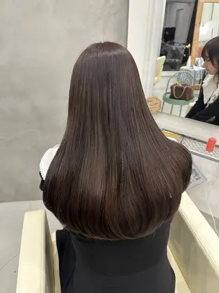 ロング カラー さあや 【透け感/艶感】のヘアスタイル