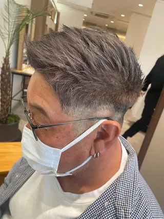 カラー メンズ 高木 櫻のヘアスタイル