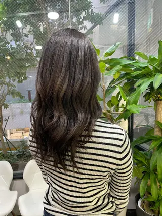 セミロング クスカワ ノリエのヘアスタイル