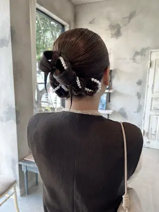 セミロング COME G HEAD 上之裏所属・高木 青空のヘアスタイル