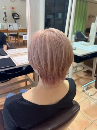 ショート カラー 🌼RIKA KAWAUCHI🌼のヘアスタイル