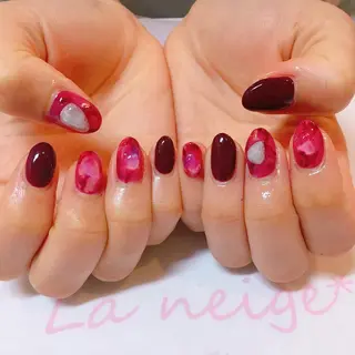 ネイル La neige* yuki 🐩🌙のネイルデザイン