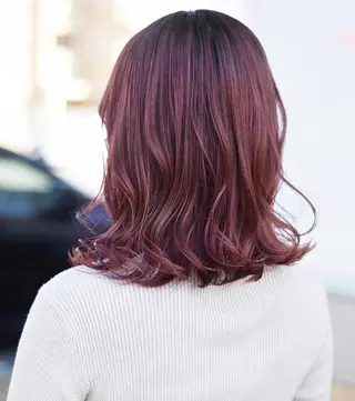 ミディアム Atem ☀️大町店のヘアスタイル