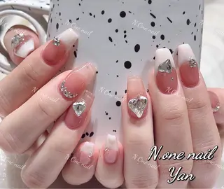 ネイル 長いだし/スカルプ/ パラシェルN.oneのネイルデザイン