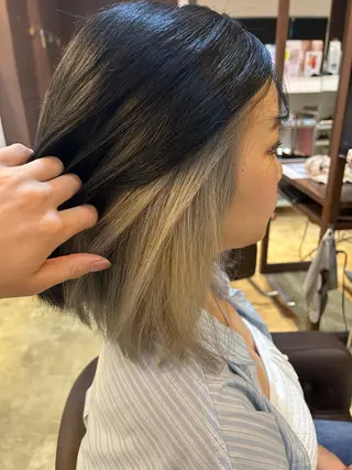 ミディアム 倉内 海哉のヘアスタイル
