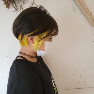 カラー 尾野 恭平のヘアスタイル