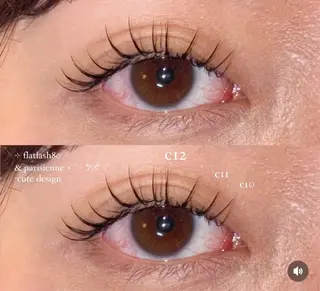 マツエク・マツパ NORA senaのマツエク・マツパデザイン