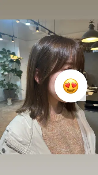 ショート 心斎橋/海外レイヤー 募集中三好玲奈のヘアスタイル