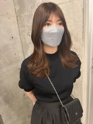 ロング カラー 誰よりも丁寧なカット 🍀小林輝のヘアスタイル