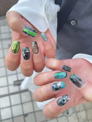 ネイル atelier w/tetoro所属・高橋 わかなのネイルデザイン