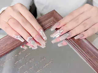 ネイル 🎀も ものネイルデザイン