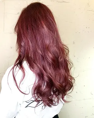 ロング カラー 艶カラー YOSHIMURAのヘアスタイル