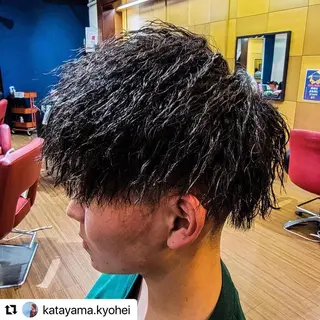 ミディアム カラー メンズ 🩷Eny terrace🩷のヘアスタイル