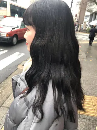 ロング カラー knock【ノック】所属・烏丸韓国ヘア🇰🇷 ayaka🎀のヘアスタイル