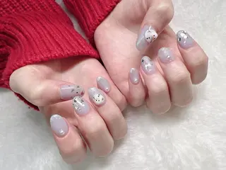 ネイル Zir nail 津田沼店所属・☁️ ゆい 🧸💛のネイルデザイン