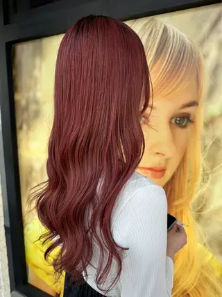 ロング カラー ⭐️モデル募集中⭐️ ⸝⋆🪐遠藤 青葉のヘアスタイル