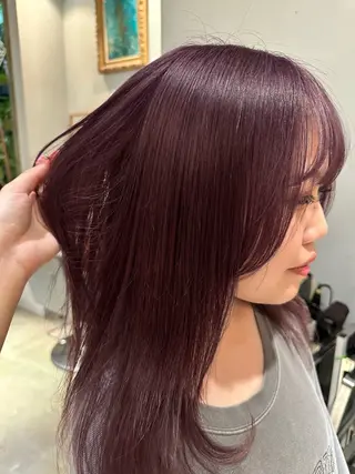 ロング カラー ayano/レイヤー /暖色カラーのヘアスタイル