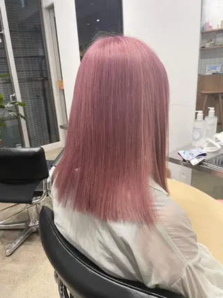 ミディアム カラー 湯田実津希🤎 ﾐﾙｸﾃｨ専門のヘアスタイル